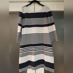 Lily Pulitzer Nautical Striped Bay Dress with Twist Back
